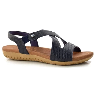 Sandália Feminina Rasteira Couro Legítimo Usaflex R1804 em Oferta na Shopee