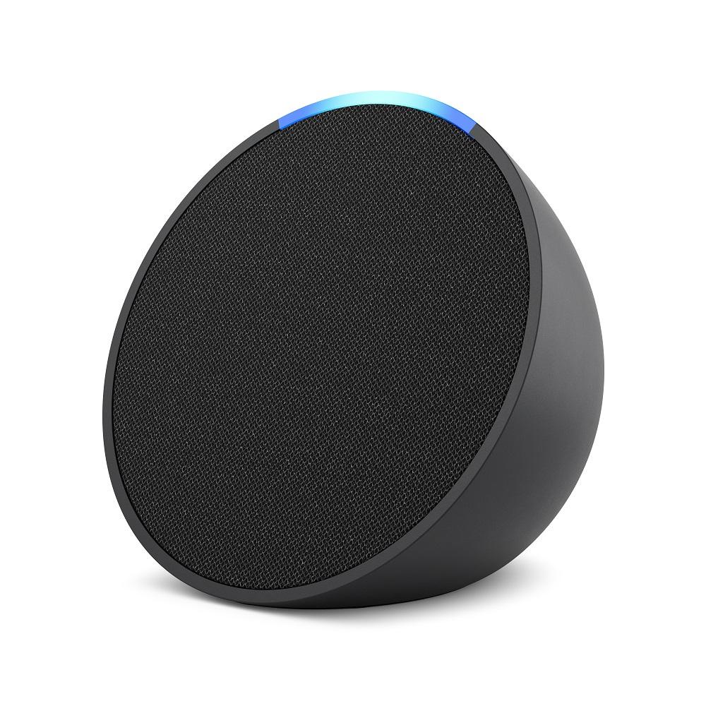 Echo Pop, Smart speaker compacto com som envolvente e Alexa, Preta, AMAZON AMAZON