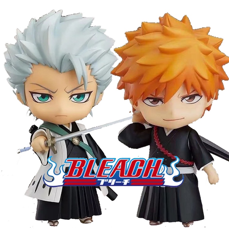 Nendoróide De Alvejante 991 Kurosaki Ichigo 1199 Hitsugaya Toushirou Mudança De Cara Anime Articulado Ação Figura Modelo Bonecos