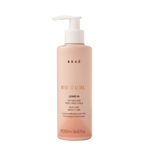 Braé Go Curly Leave-in Cacheados Definidos Sem Frizz 200ml