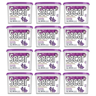 Kit C/ 12un Anti Mofo Secar 180g - Desumidificador Original, Guarda Roupas, Armarios