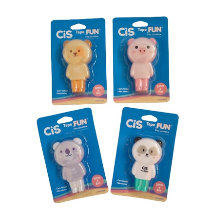 Corretivo em Fita Tape Fun 5mm x 6m - Cis