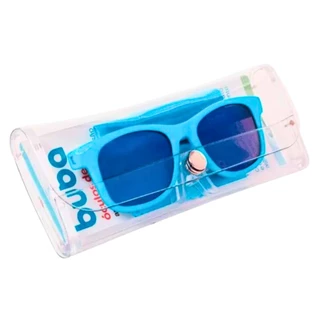 Óculos De Sol Cor Azul Flexível Com estojo e lenço 11742 - BUBA