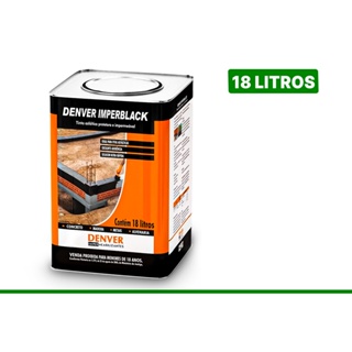 Tinta Manta Asfática Protetora Impermeável Imperblack Denver 18 Litros
