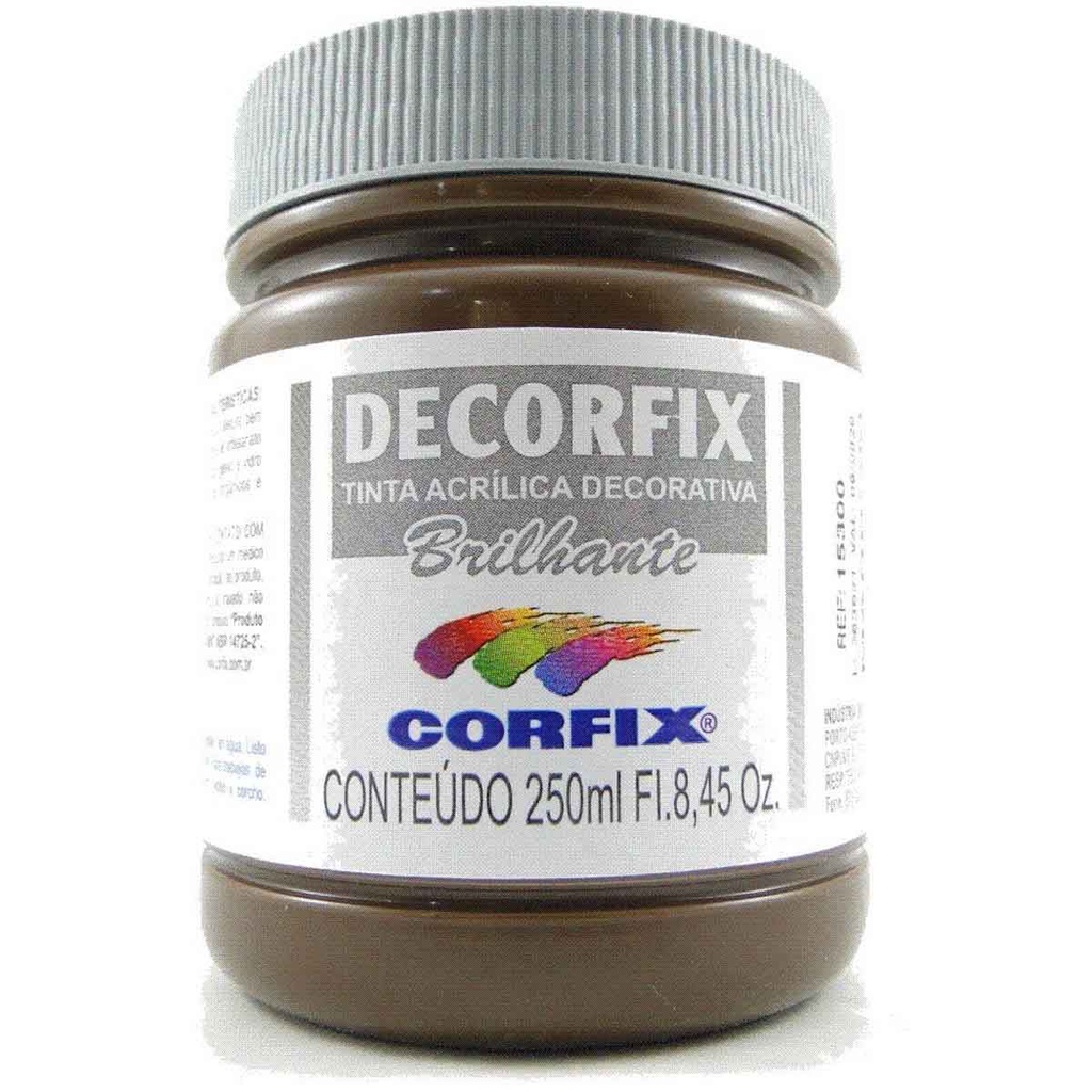 Tinta Decorfix Brilhante 319 Marrom 250ml