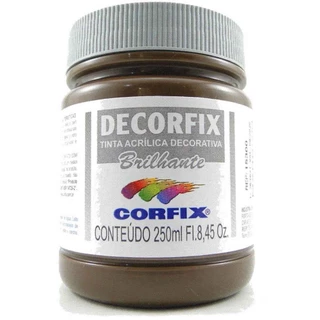 Tinta Decorfix Brilhante 319 Marrom 250ml