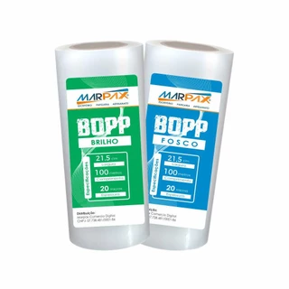 Kit Bopp Brilho + Fosco A4 21,5cm x 100m Marpax 02un