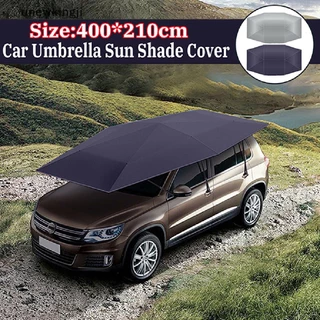 uw Universal Car Guarda-Sol Para Carro Cobertura Do Chuva Tenda De Proteção UV À Prova D'água 4X2.1M kingji