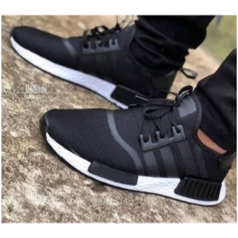 Tênis ADS masculino feminino NMD academia caminhada cor preto super oferta