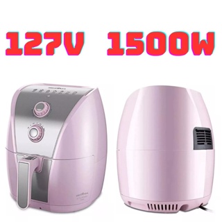 Fritadeira Air Fry Britânia Bfr40rs 5l 1500w 110v Rosa