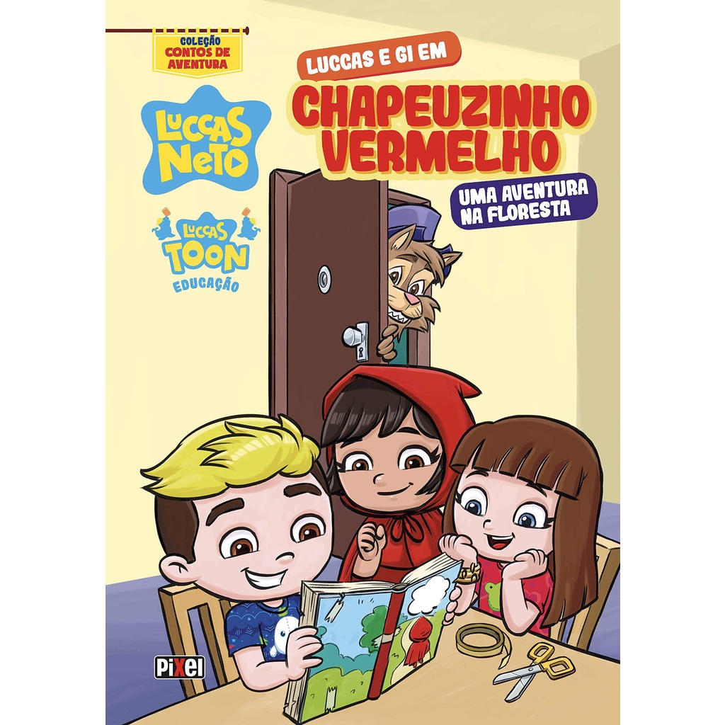 COLORINDO Gi e Luccas Neto - Desenho Kids Brasil 