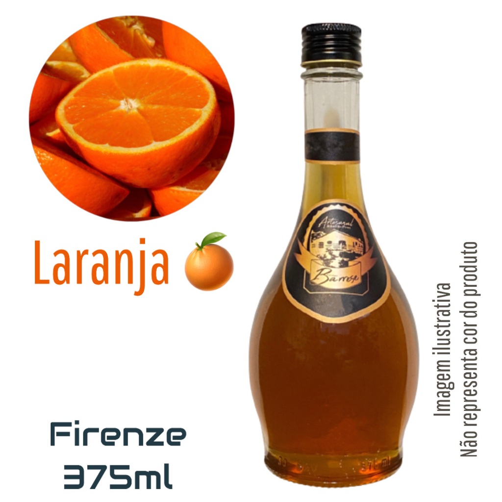 Licor Artesanal de Laranja - 375ml