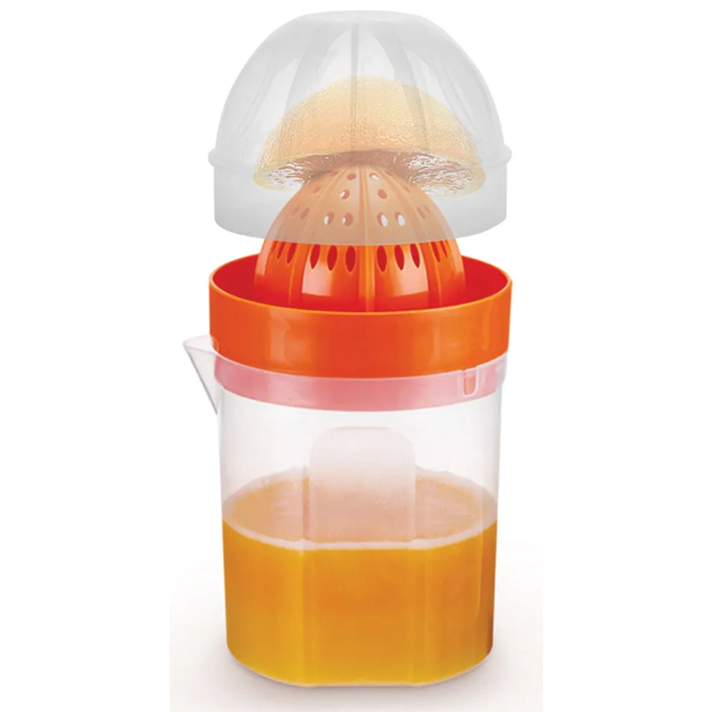 Espremedor De Laranja Fit 510ml Com Tampa 17x10Cm Portátil