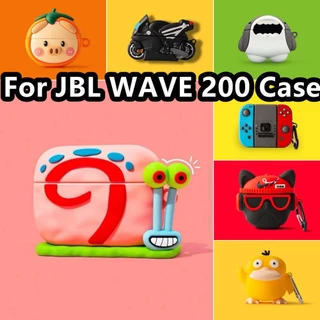 【 imamura 】 for JBL WAVE 200 Case Série De Desenhos Animados Anti-Queda Para Casing Capa Macia Fone De Ouvido