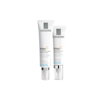 Kit Facial La Roche-Posay Redermic - Creme e Creme para os Olhos 15ml em Oferta na Shopee