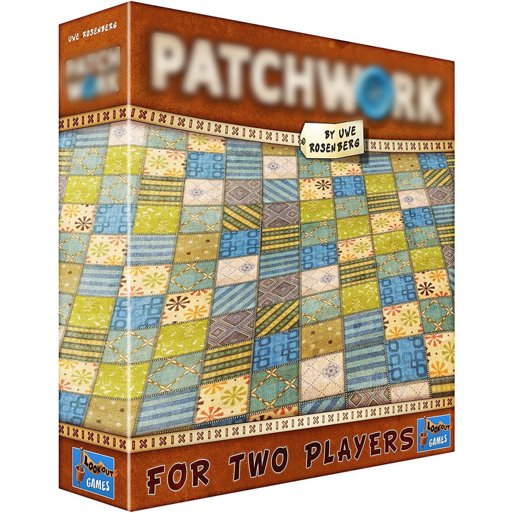 Jogo de tabuleiro em inglês europeu e americano Patchwork jogo de