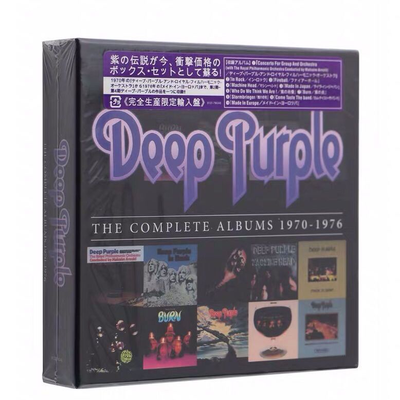 Deep Purple Álbum Completo 1970 1976 10cd Shopee Brasil