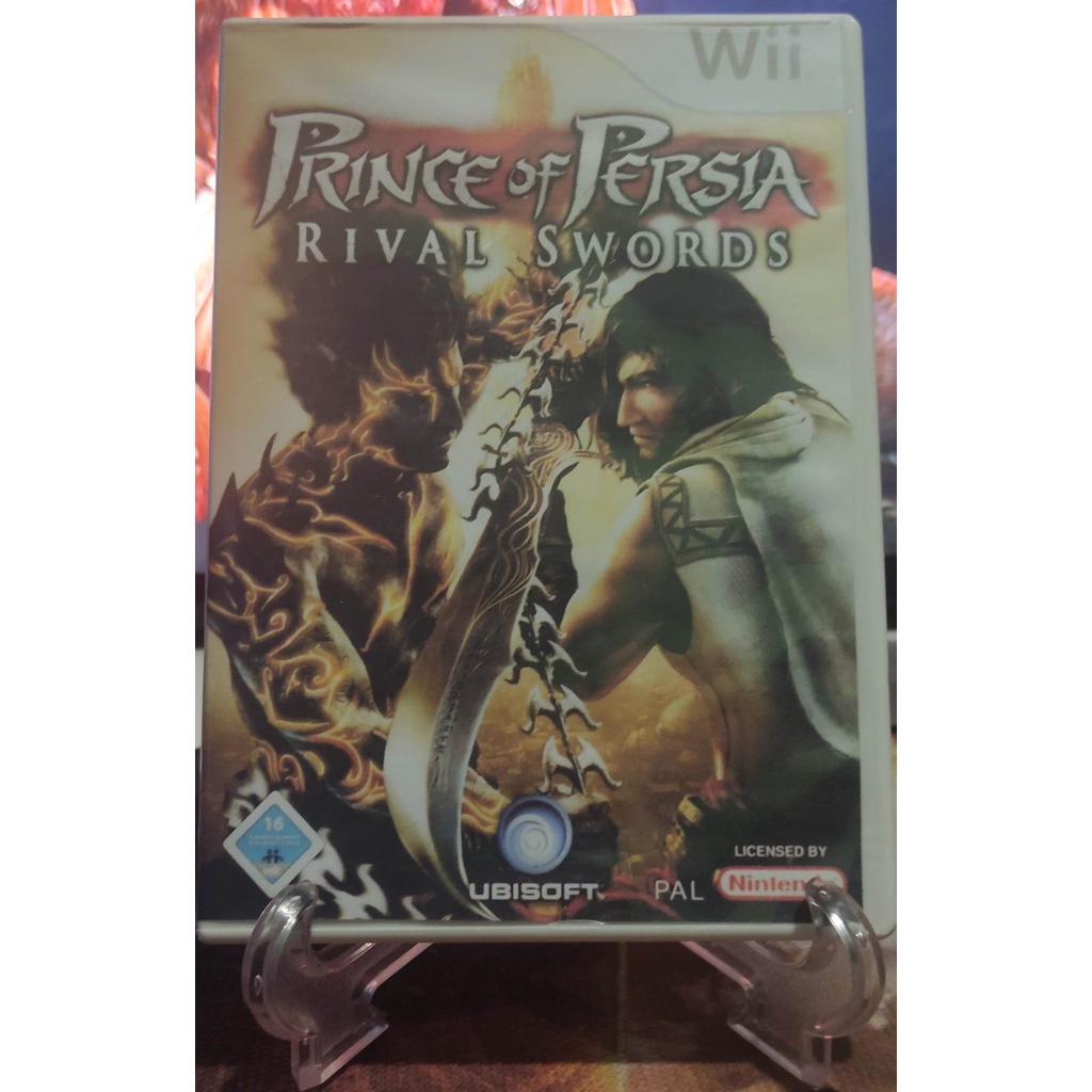 Jogo Prince Of Persia Rival S. Nintendo Wii Original 100% USA ...