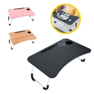 Mesa Para Notebook Dobrável De Madeira Portátil Cama Sofá