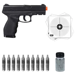 Pistola Airsoft Pressão Co2 Kwc 24/7 4.5mm + Básico 07