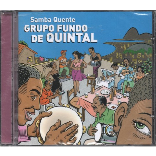 Grupo Fundo De Quintal CD Samba Quente | Shopee Brasil