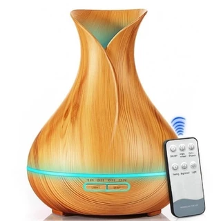 Umidificador Purificador Difusor Aroma Led Usb 400ml Vaso