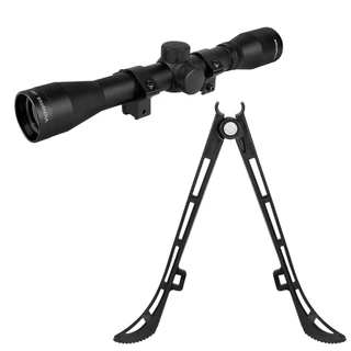 Bipé Dobrável AR15 SPORT Universal com Luneta Vector Optics 4x32