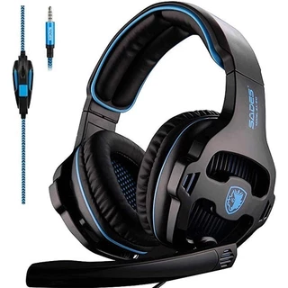Fone de ouvido Headset Gamer Sades Ppower Multiplataforma