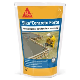 Concreto Forte 1 Litro Sika Aditivo Plastificante