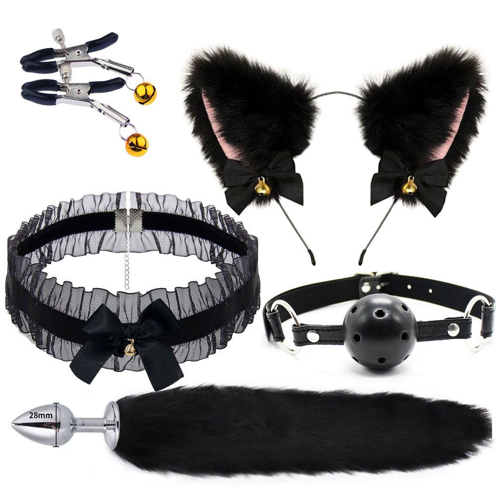 SM Cosply Cosplay Costume Bunny Girl Set of 4 sex shop adult product kit sex shop erotic products plug anal