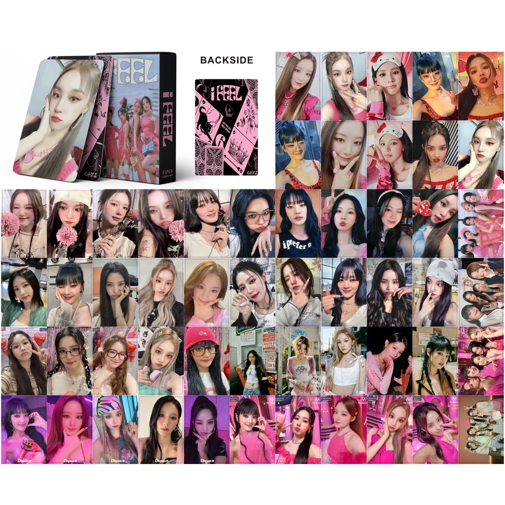 Gidle ミヨン I feel queencard トレカ　特典トレカ 55pcs/box (G)I-DLE Album I FEEL Photocards QUEENCARD Lomo Cards