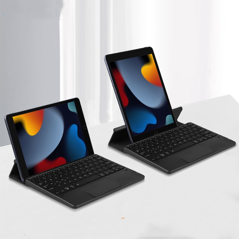Teclado Bluetooth Dobrável Touchpad Com Suporte Para IOS Android ...