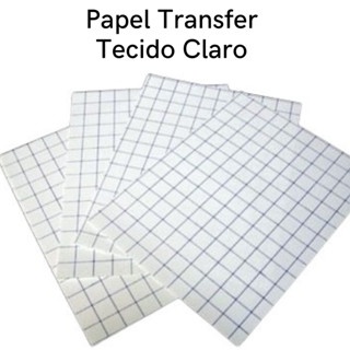 Papel Transfer para Tecido Claro 160g 5 Folhas A4 MasterPrint