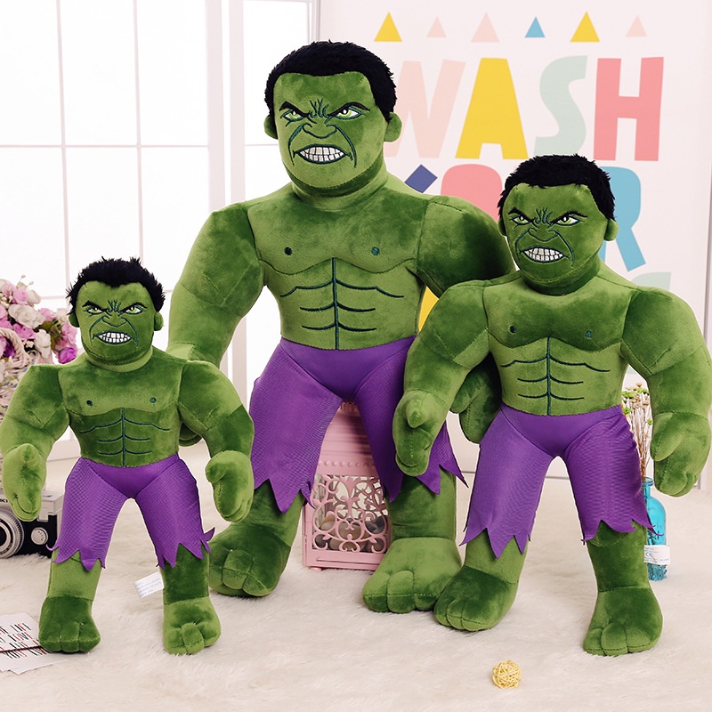 Incredible store hulk plush