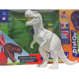 Revista De Colorir - Dinossauro Menina