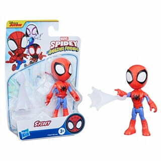 Boneco Spidey and His Amazing Friends Figura de Herói 10 cm - Hasbro