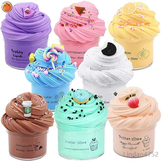 Kit De Frutas Diy Slime Manteiga De Lodo Slimes Macios Esticados E Não Pegajosos Fazendo Conjunto De Perfumados Para Festas De Brinquedos Crianças SJHY0412 sawu
