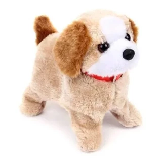 Cachorrinho de Pelúcia Pula Anda Late e que da Cambalhota / Para crianças