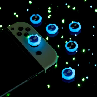 Zelda Tears of the Kingdom Luminous Thumb Stick Grip Capa Protetora Do Joystick Para Nintendo Switch & Oled/Lite JoyCon Macia De Silicone Brilhante O
