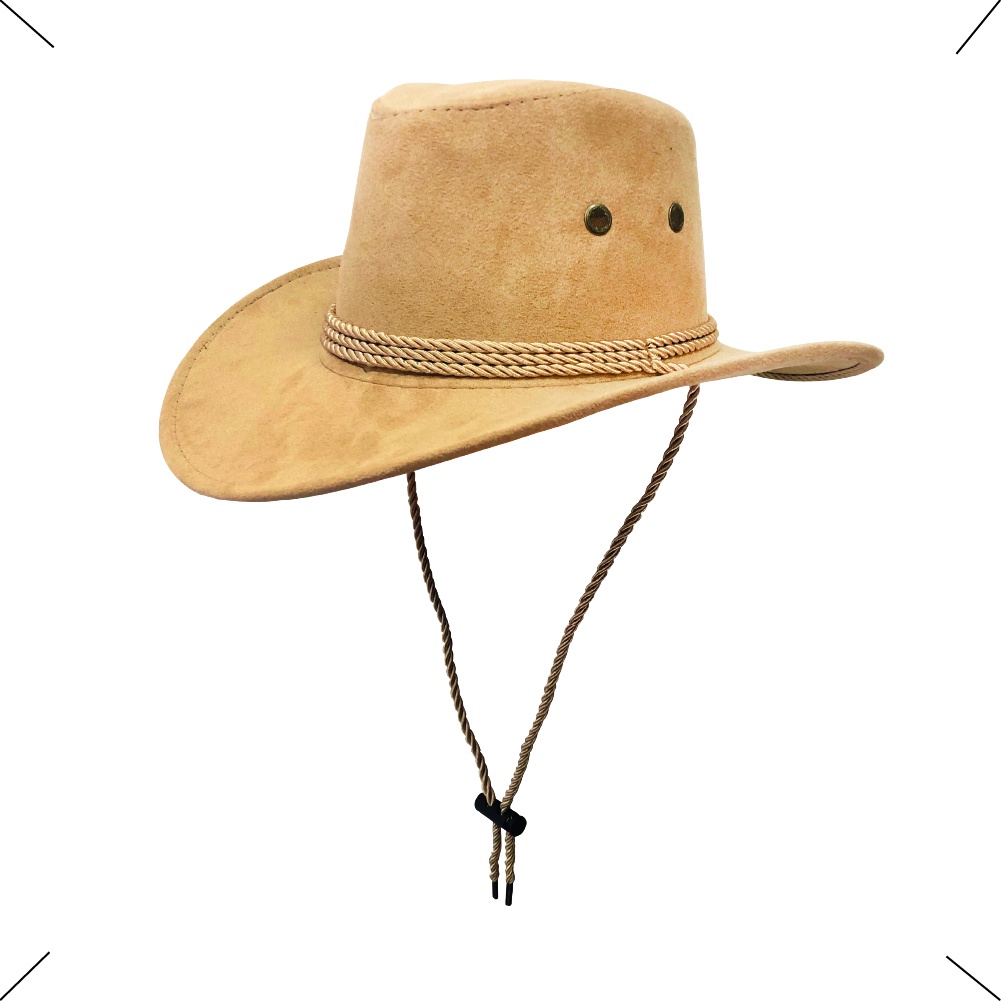 Chapéu de Camurça Cowboy Barretos Country Boiadeiro Vaqueiro