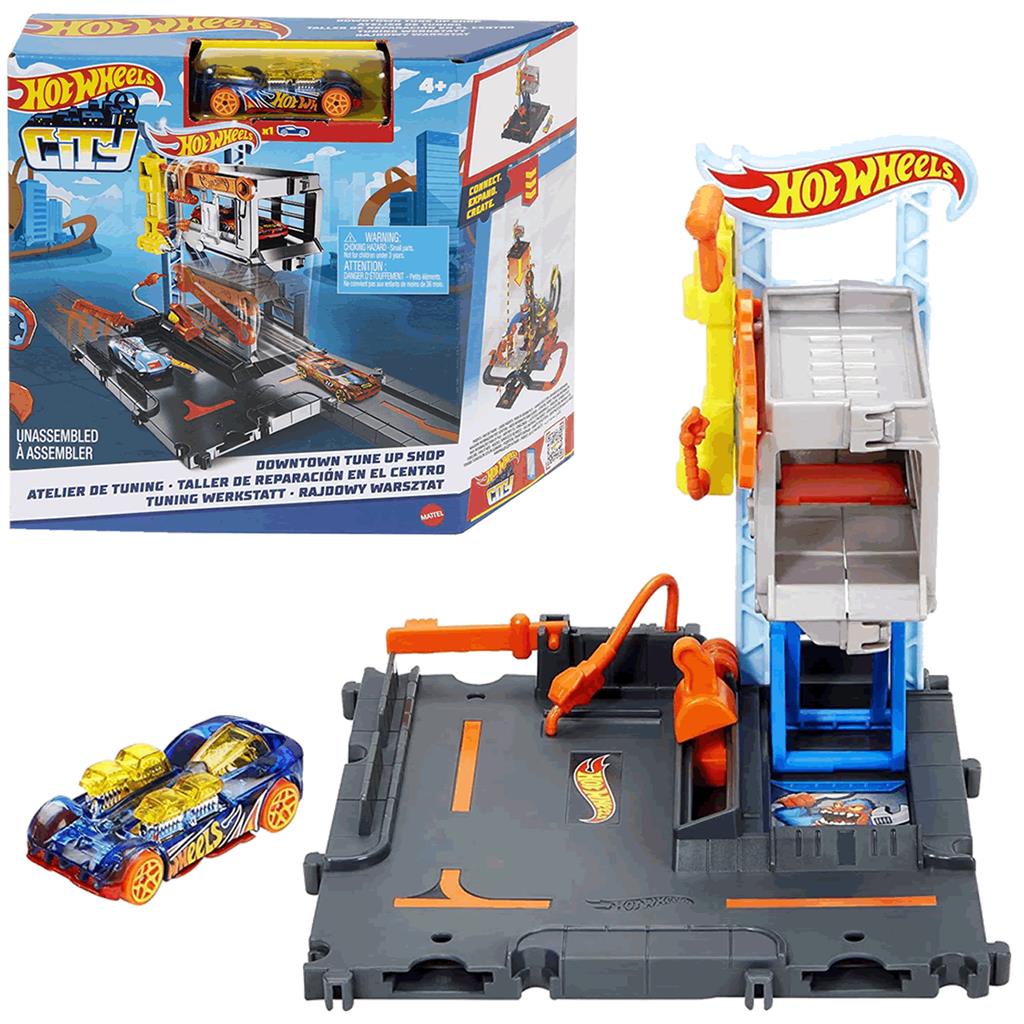 Pista Hot Wheels Oficina de Reparos com Carrinho | Shopee Brasil