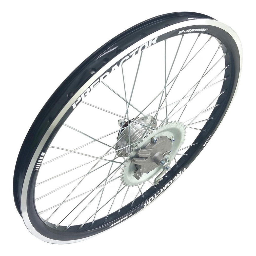 Roda Traseira Para Bicicleta Motorizada Predador Aro 26