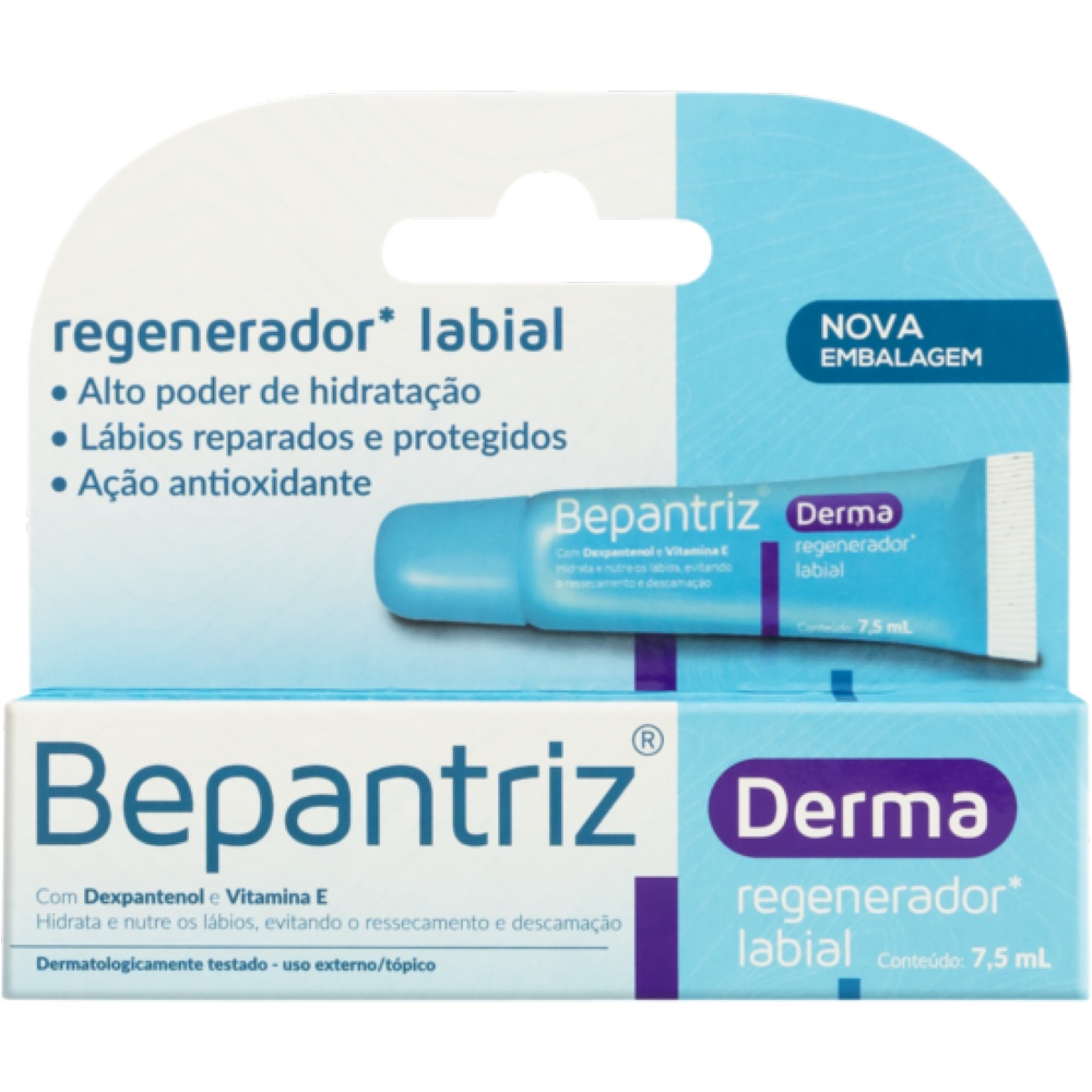 Bepantriz Derma Regenerador Labial 75ml Bepantol Shopee Brasil 5258