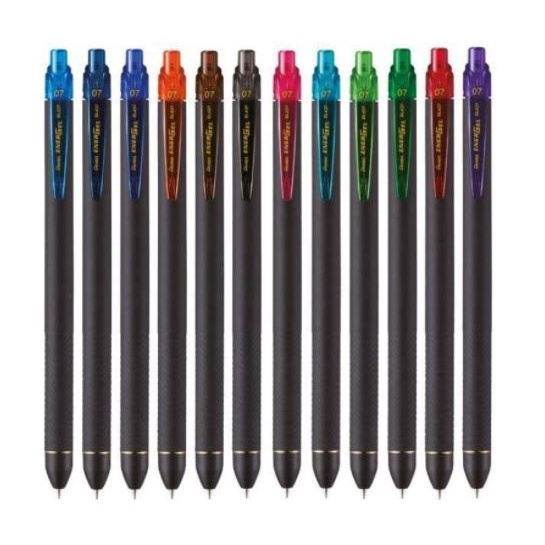 Caneta Energel Black da Pentel 0.7mm