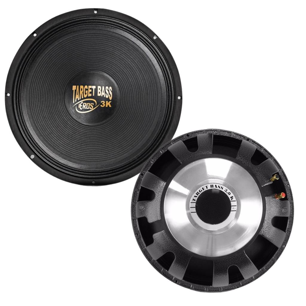 Alto Falante 8 Polegadas Eros Mid Bass E-420 HQ 420W 8 Ohms Paredão - Auto  Equip