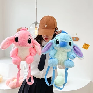 Lilo & amp ;  Stetch Ins Explosion Plush Backpack 25 ~ 30cm Boneca De Pelúcia De Jardim De Infância