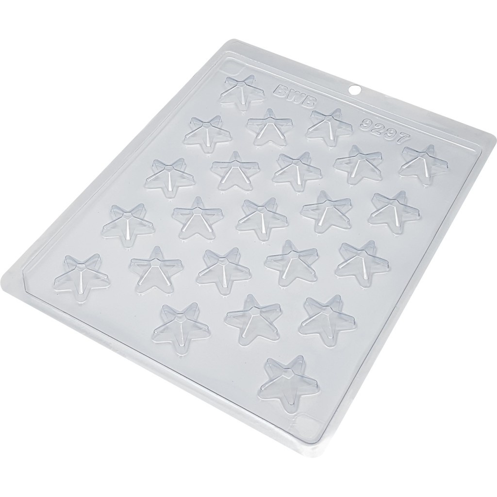 BWB Forma para Chocolate Mini Estrela (Acetato) cod 9297