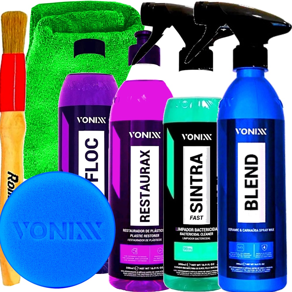 Kit Shampoo V-Floc Cera Blend Sintra Fast Restaurax Vonixx