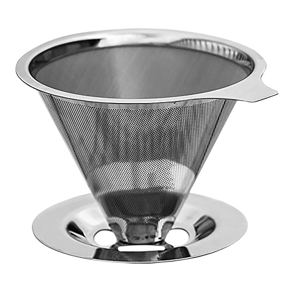 Coador De Cafe Inox Filtro Inox Reutilizavel 102 Luxo- ke home | Shopee ...