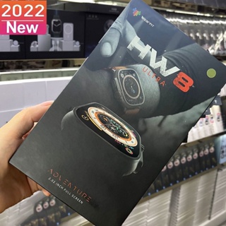 HW8 UItra IWO Watch 8 Ultra SmartWatch Homens e Mulheres NFC Temperatura Corporal Açúcar No Sangue.